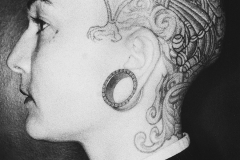 Tony_Ward_early_work_close_ups_1990's_ringflash_shaved_head_tattoo
