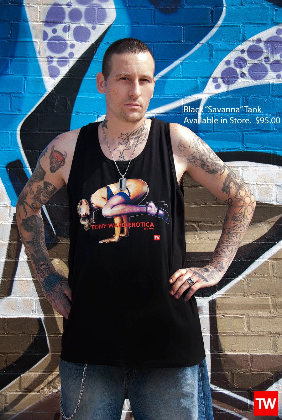 Tony_Ward_Studio_e_commerce_store_t-shirts_black_Savanna_tank_sale_model_Joey