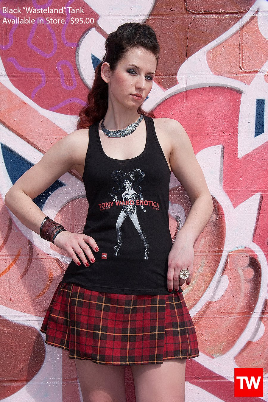 Tony_Ward_Studio_e_commerce_store_t-shirts_black_Wasteland_tank_sale_model_Julia