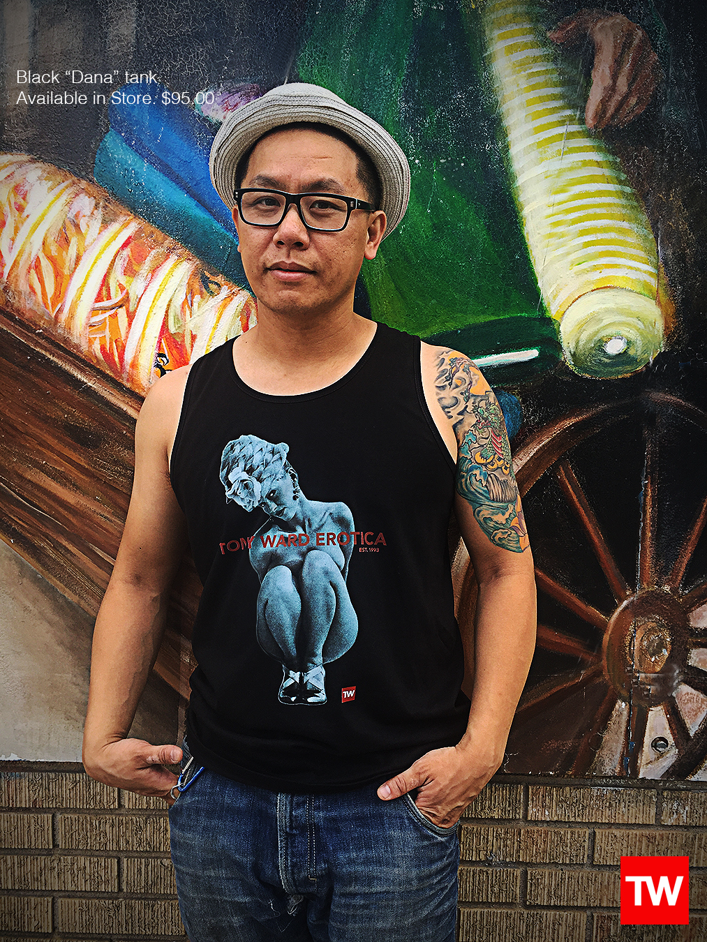 Tony_Ward_Studio_e_commerce_store_t-shirts_black_dana_tank_sale_model_Doug_Wong