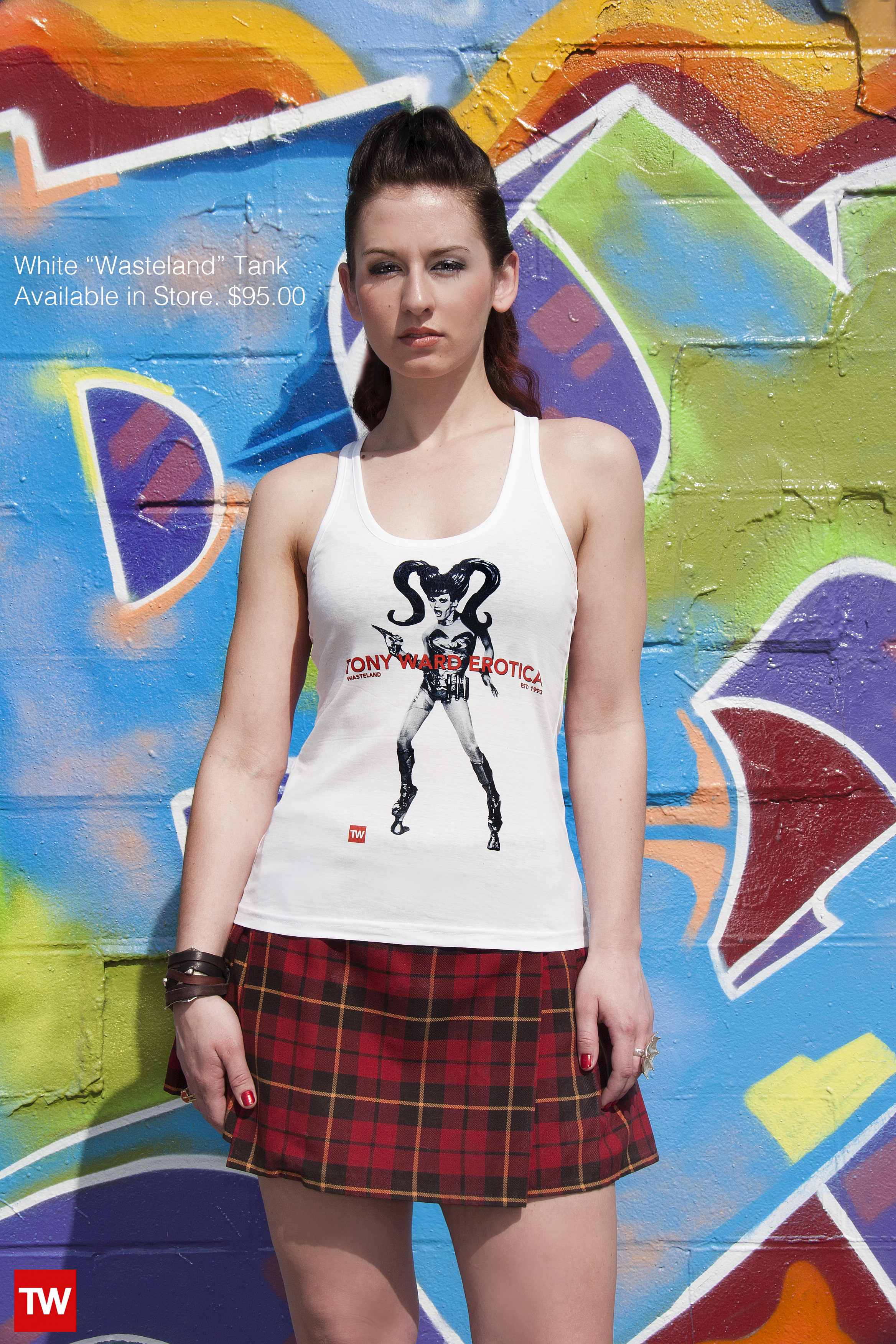 Tony_Ward_Studio_e_commerce_store_t-shirts_white_Wasteland_tank_sale_model_Julia