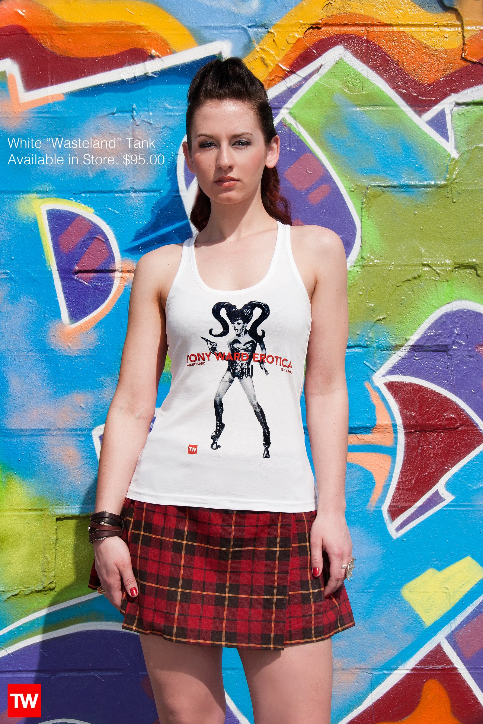 Tony_Ward_Studio_e_commerce_store_t-shirts_white_Wasteland_tank_sale_model_Julia