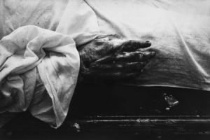 Tony_Ward_Photography_early_work_documentary_Anatomy_Lesson_medical_college_Temple's_Kresge_Science_Center_dead_male_dead_hand