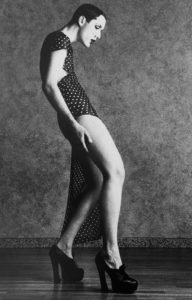 Tony_Ward_early_work_casting_calls_Paul_Mojica_drag_name_Luna_Vivian_Westwood_shoes_poka_dot_dress_queen