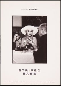 Tableaux Vivant at Striped Bass, 1995