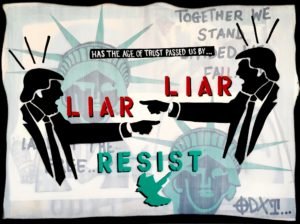 Dean_Rosensweig_aritst_american_pop_art_political_anti_Trump_propaganda_trustworthiness_liar__resist_SWAG-ART_liar