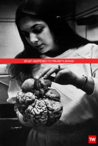 Tony_Ward_early_work_anatomy_lesson_Temple_medical_school_student_examining_brain_orange_crush