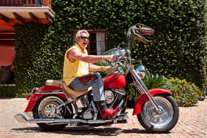 Thomas Kramer on his way to a Shaquille O'Neil party