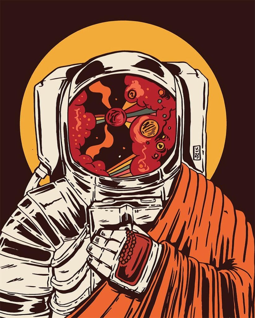 Illustration about science by Thomcat 23.Astronaut