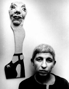 Bernice Dubin at home. Rochester, NY 1977
