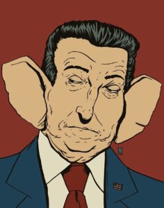 illustration art of Joe Manchin by Thomcat23