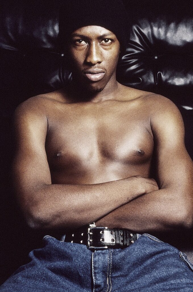 Rap star Keith Murray photographed for Vibe Magazine in 1994 by Tony Ward