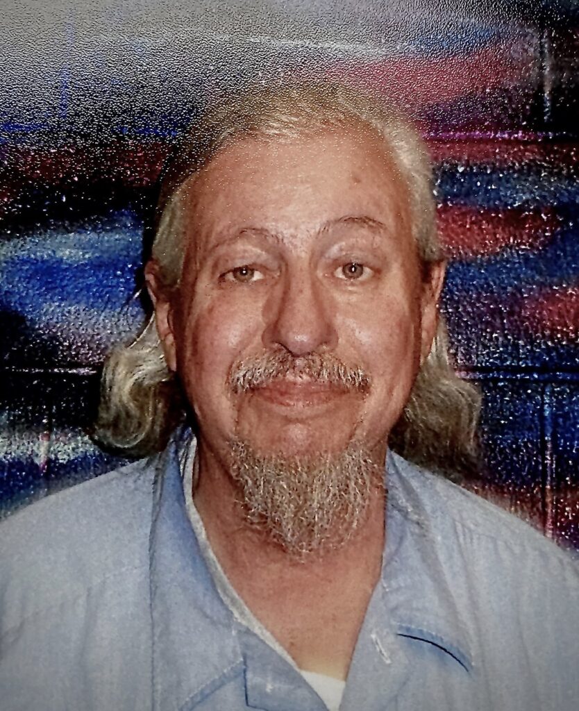 Portrait of prison inmate Bob Shell