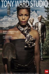 homepage cover featuring singer/musician Shanell Verandez for Tony Ward Studio