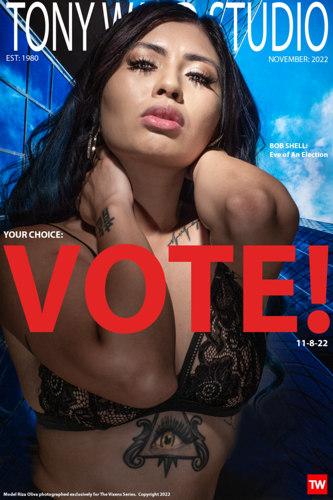 Phillipino model Riza Oliva graces the cover of Tony Ward Studio homepage November 2022