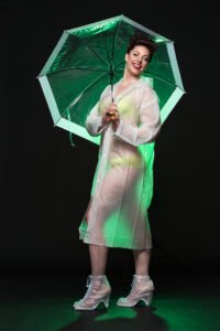 Portrait of Kitchie Ohh pinup diva and writer for Tony Ward Studio