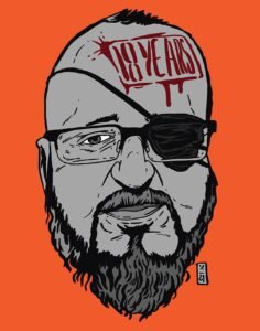 artist rendering of insurrectionist Stewart Rhodes