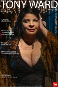 portrait of the artist Ellen Tiberino by Toy Ward, Copyright 2023