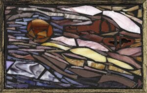 stained glass mosaic art by Ellen Tiberino