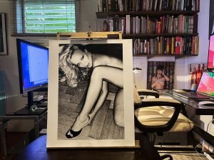 A recent sale by Tony Ward Studio of a portrait of German celebrity Ina Werner.