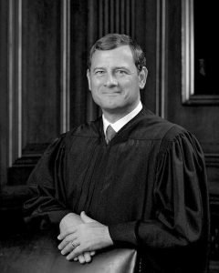 Portrait of John Roberts Supreme Court