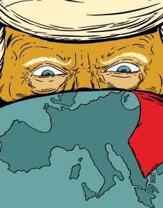 The Orange Menace. Artwork by Tomcat23, Copyright 2025