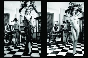 SOLD. From Tony Ward's book tableaux vivant. Vintage black and white silver prints